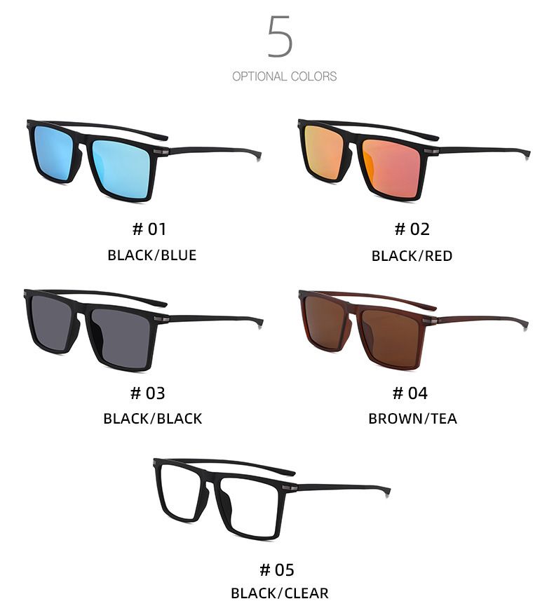 TR90 Elastic Paint Polarized Outdoor For Men And Women Color-Changing Fishing Sunglasses Driver Driving Glasses_voghion.com