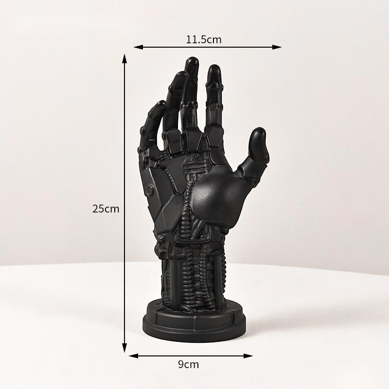 Supporto per controller di gioco meccanico Cyberpunk, supporto per cuffie, ornamento da scrivania, artefatto per riporre oggetti nella stanza_voghion.com