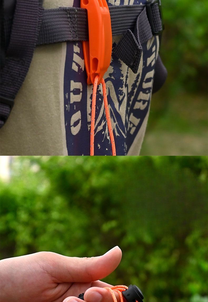 Outdoor Notfall Dual Frequenz Überleben Anti-Lost Clip Arc Hoher Ton Pfeife_voghion.com