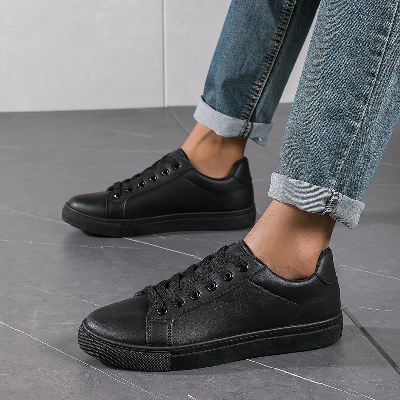 Herrenschuhe Weiße Herrenschuhe Große Größen Sneakers_voghion.com