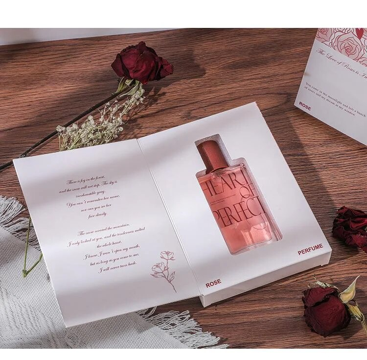 Nuovo profumo per donna, fragranza duratura, fragranza di fiori freschi, bollettino studentesco, confezione regalo di nicchia rosa, profumo, autentico_voghion.com