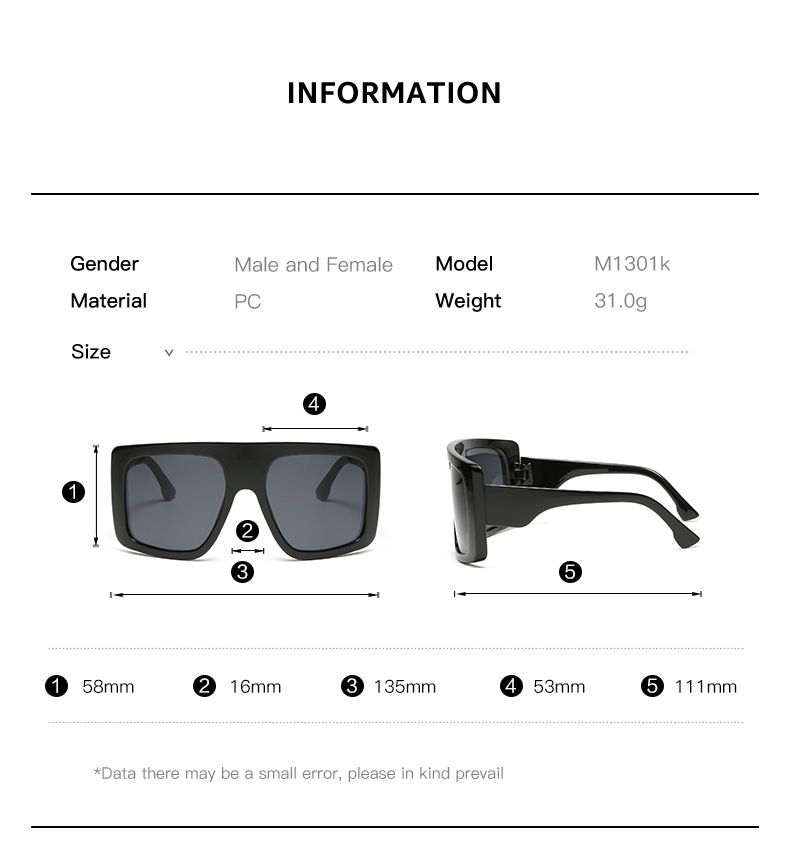 Eltern-Kind-Sonnenbrille mit quadratischem Rahmen – UV-Schutz für Kinder und Erwachsene (modisch, süß und fotofreundlich)_voghion.com