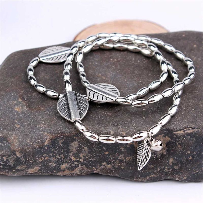 Fußkettchen Anslow Günstige Feder-Leaving-Armband Barfuß-Sandalen Knöchel-Frauen-Strand-Fuß-Schmuck-Beinketten Multi_voghion.com