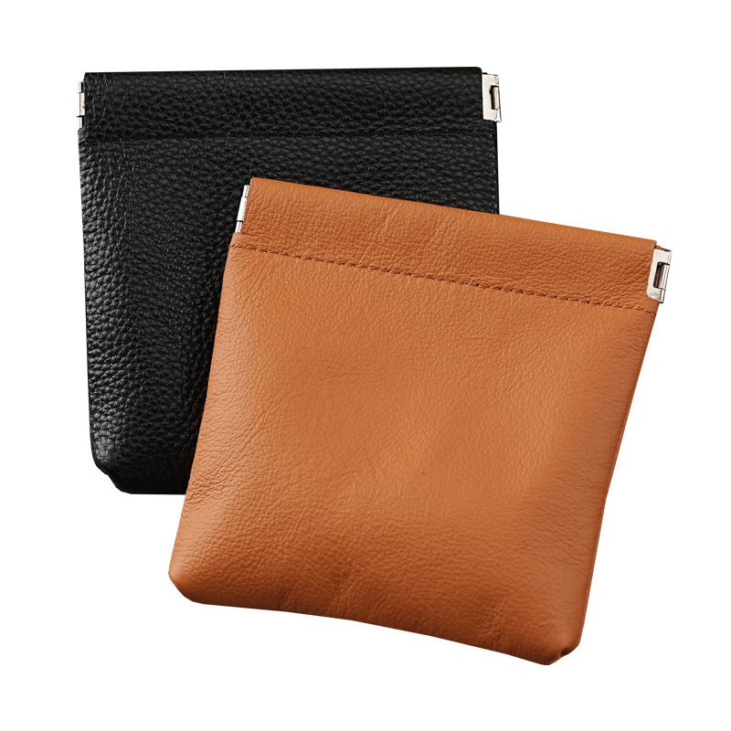 Nuova custodia in lega con apertura e chiusura automatica in vera pelle per rossetto, chiavi dell'auto, auricolari, portagioie_voghion.com