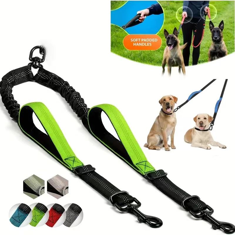 Tasma Ağrısız Halat Büyük Patlamaya Dayanıklı Tek Tasmalı-İki Tasmalı Köpek Çekiş Kemeri_voghion.com