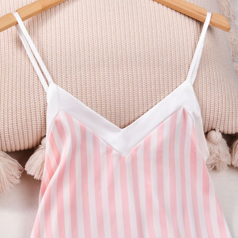 Women's Sleepwears Pajamas for women set silk thin can be worn outside women's home wear_voghion.com