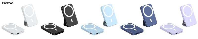 Magnetyczny bezprzewodowy power bank - 22,5 W superszybkie ładowanie przenośna ładowarka do iPhone'a 15/14/13 (10000 mAh, smukła konstrukcja)_voghion.com