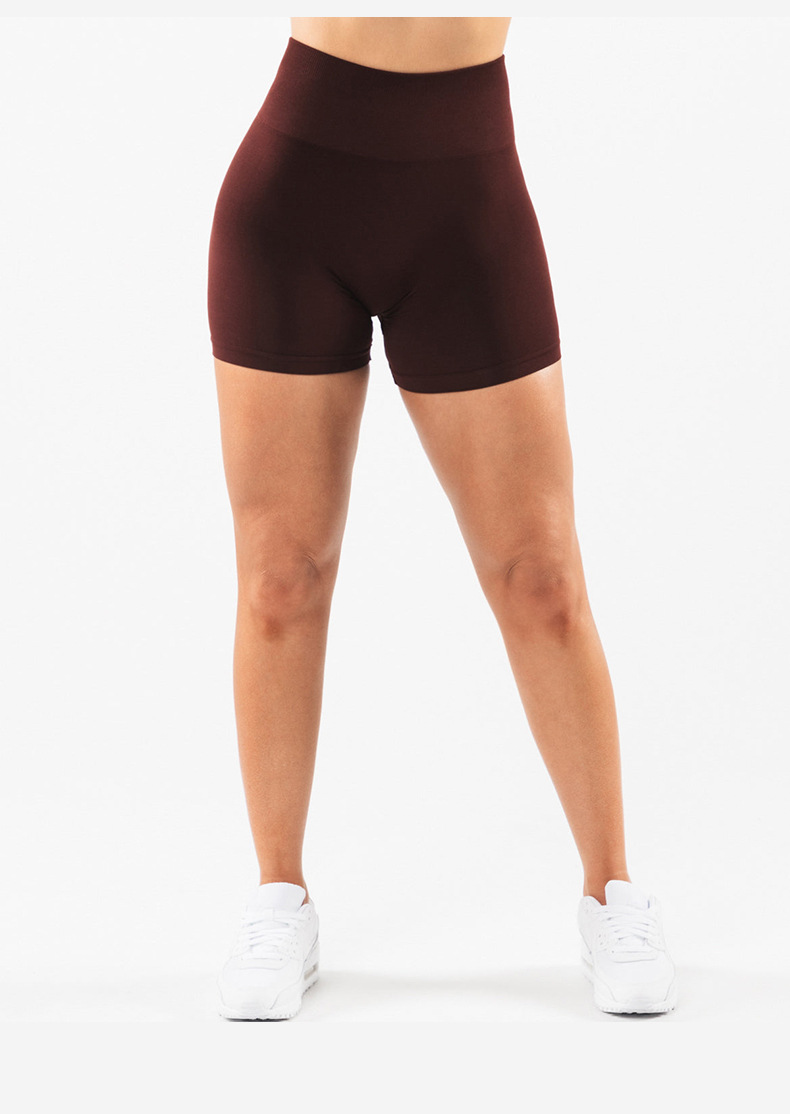 Abbigliamento da donna Pantaloni da yoga cationici senza cuciture pantaloni da ciclismo sportivi con culo pesca pantaloncini fitness pantaloni da sollevamento culo da donna leggings_voghion.com