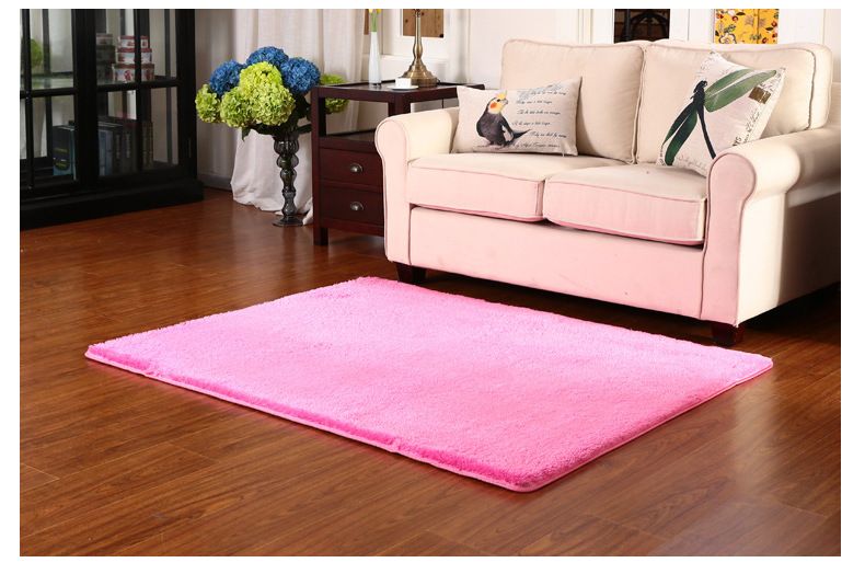 Tappeto di lusso in misto seta - Tappeto ultra morbido e liscio per soggiorno, camera da letto e ingresso_voghion.com