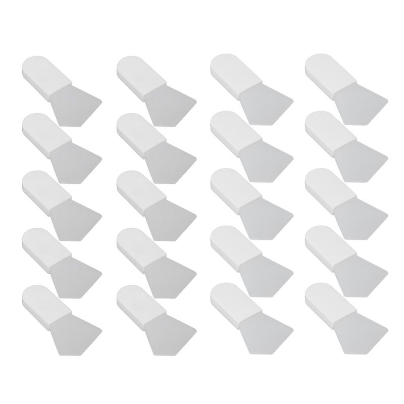 Lot de 10 pinceaux pour masque facial en silicone, applicateurs de boue pour le visage, sans poils, portables, Beaut HEN_voghion.com