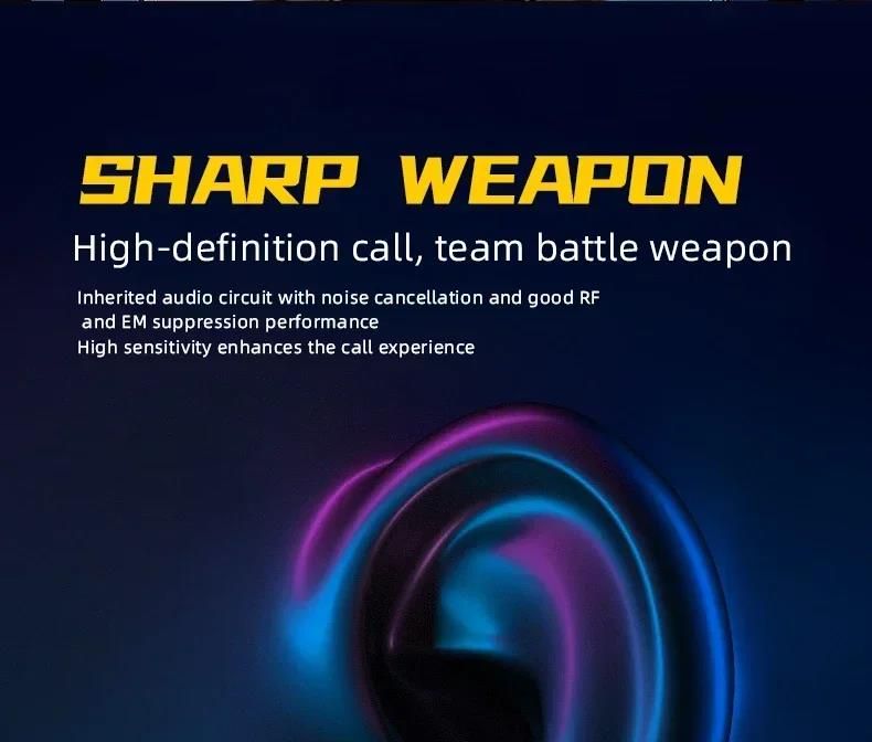 TWS G11 Earphones Bluetooth Wireless Gamer Headphones Sport Low Latency Earbuds Fone Gamer Headset Gamer With Mic Handfree_voghion.com