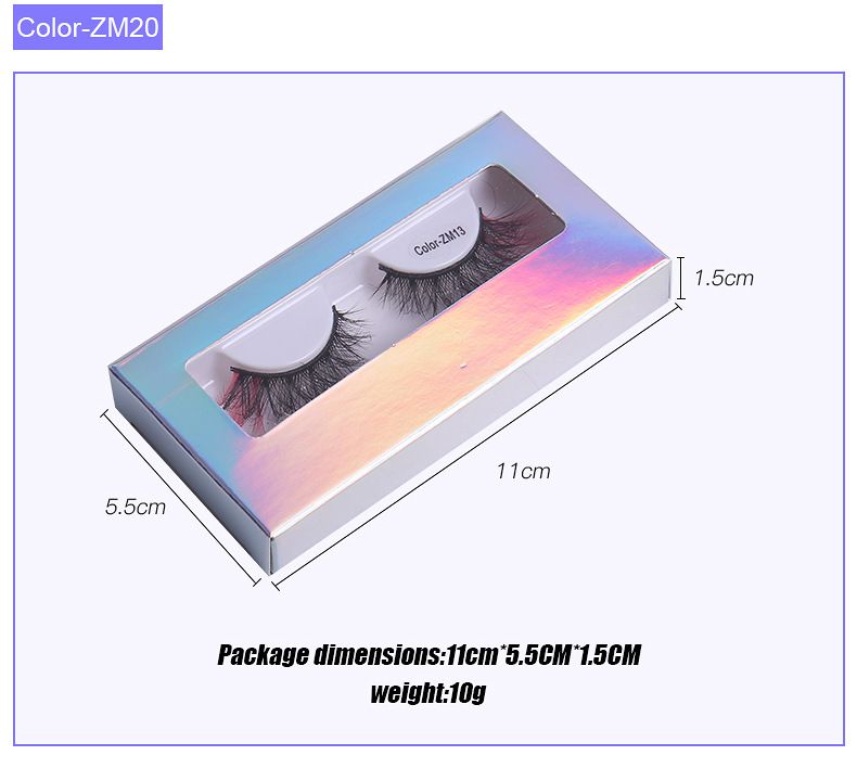 Cross-border eyelashes Europe and the United States and Russia roll-like mink color false eyelashes natural curling false eyelashes whole wholesale_voghion.com