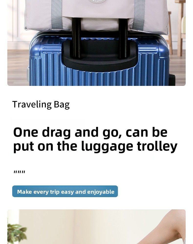 Große Kapazität Reise Wasserdichte Lagerung Tasche Kleidung Kleidung Lagerung Tasche Gepäck Reisetasche_voghion.com