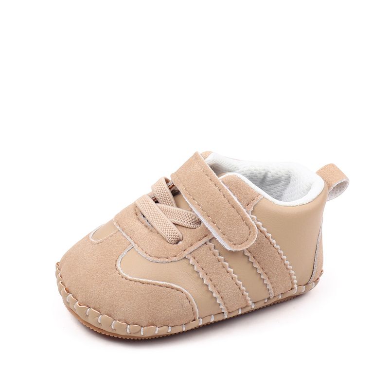 Baby's First Walkers – Soft-Soled Non-Slip Shoes For Boys & Girls (0-18 Months, 11-13cm) – Hand-Stitched PU Leather_voghion.com