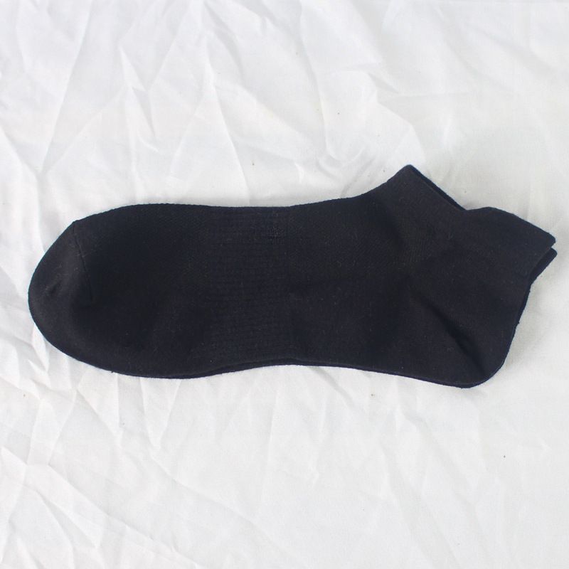 Chaussettes de sport grande taille pour hommes, chaussettes bateau en maille fine, chaussettes pour hommes grande longueur, chaussettes en coton_voghion.com