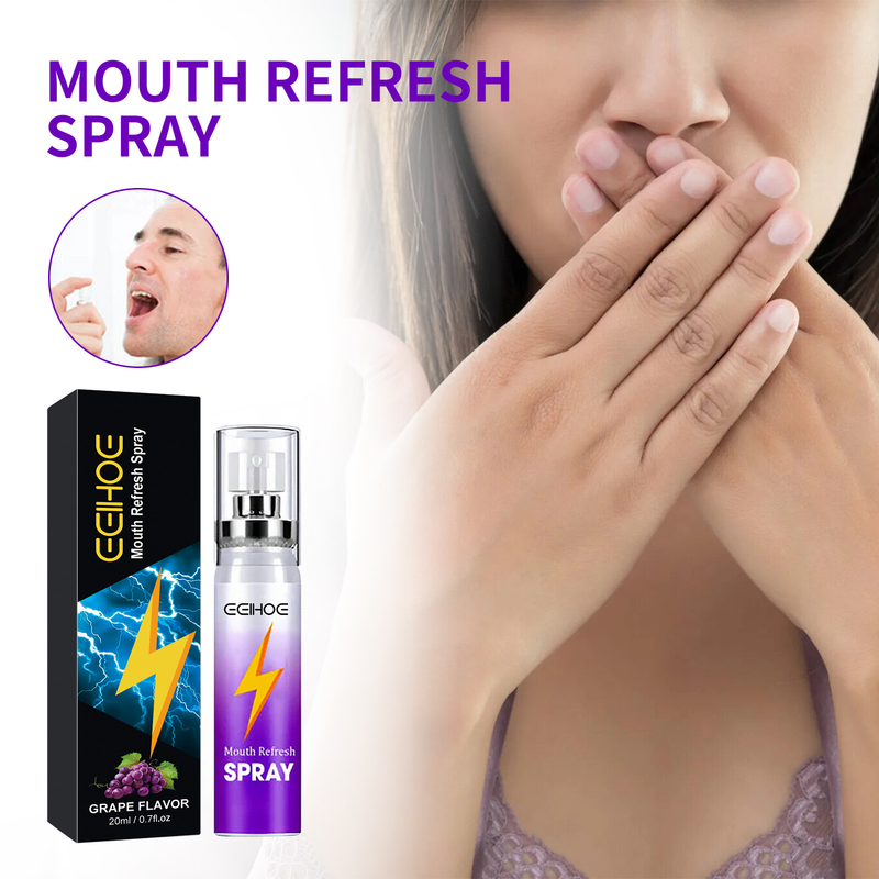 Mouth beautiful Fresh spray Clean bad breath Mouth odor Fresh breath Clean smell Keep fragrance Portable spray_voghion.com
