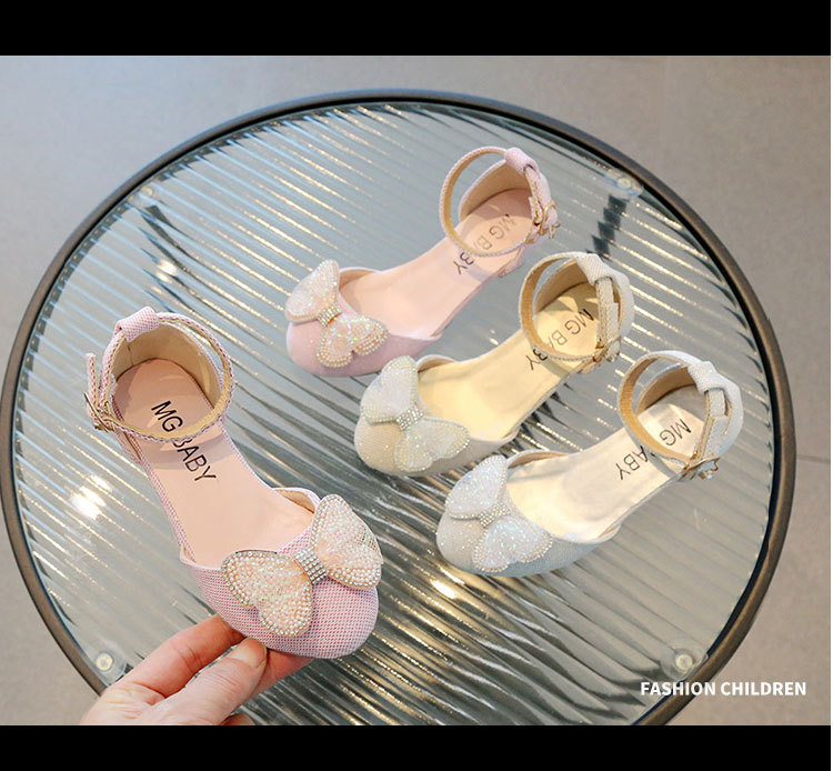 Mutter & Kinder Mode high heels für mädchen kinder flach mund der einzelnen schuhe für kleine mädchen schuhe glas schuhe für kinder_voghion.com