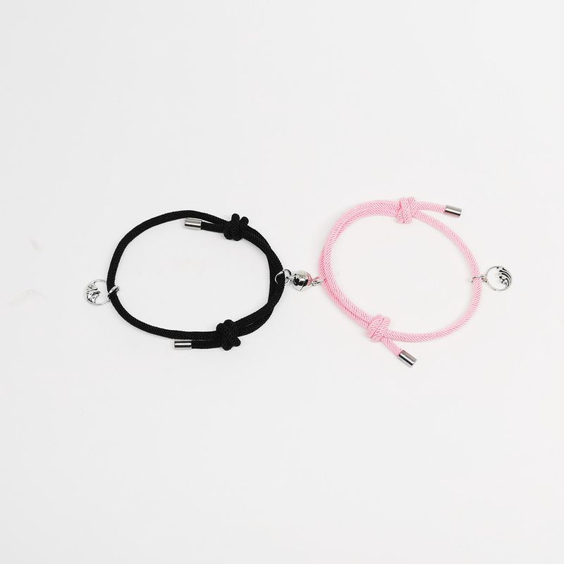 Eachother Couple Bracelet Magnet Attract True Love A Pair Of Men And Women Woven Hand Rope Jewelry_voghion.com