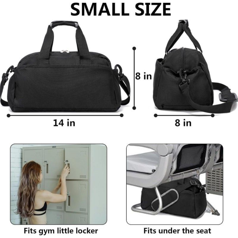 Neue kleine tragbare Mini-Gepäcktasche fürs Fitnessstudio, geeignet für Sport auf Reisen, leicht und einfach zu tragen_voghion.com