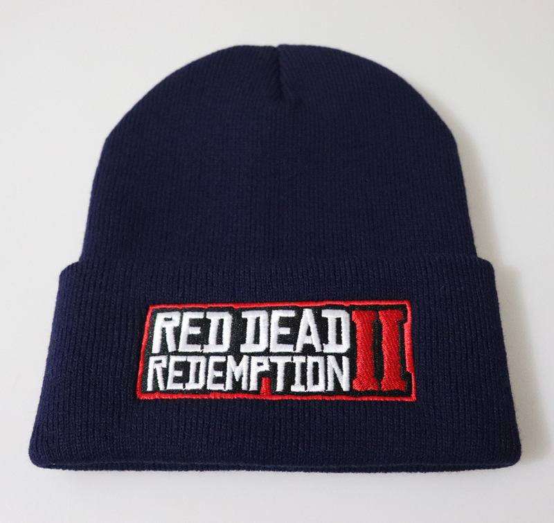 Wild redheadedemption2 brodert strikket lue Genser med hiphop-ull_voghion.com