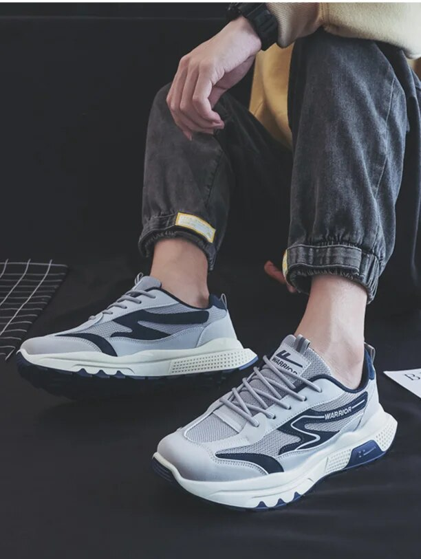 Herren Sport 2024 Sommer Neue Mesh Atmungsaktive Freizeitschuhe, Laufschuhe_voghion.com