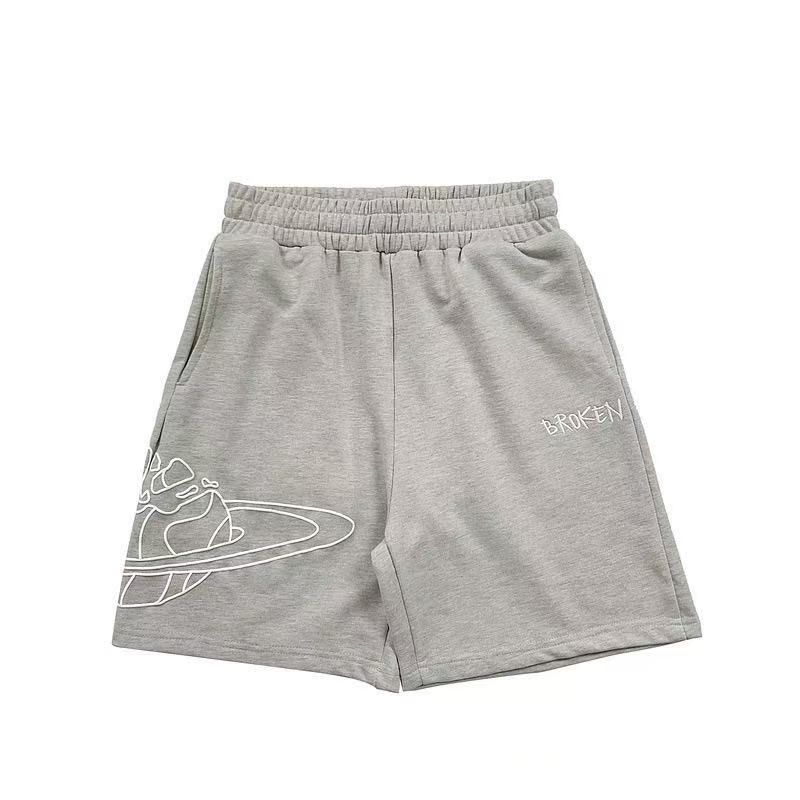 2025 New Sweatpants BROKEN Printed Casual Street Youth Cotton Shorts_voghion.com