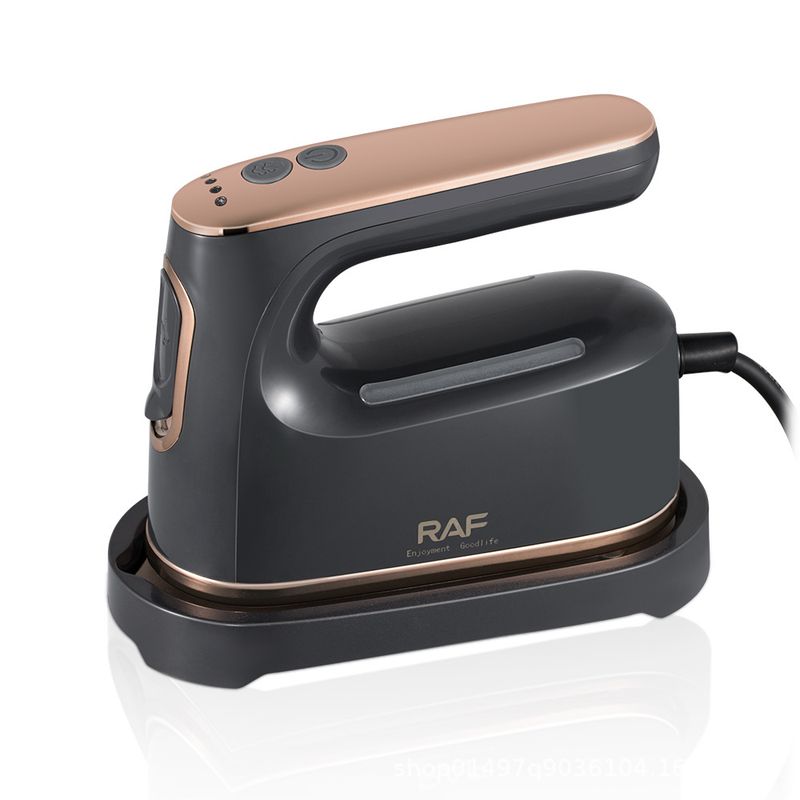 RAF EU Standard Handheld Garment Steamer, Portable Household Small Foldable Electric Iron Dry & Wet Dual-use_voghion.com