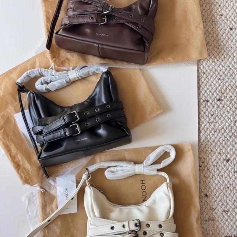 Borsa da moto alla moda e cool con tracolla singola, stile coreano, Samoondoh, borsa a tracolla casual SAMO ONDOH_voghion.com