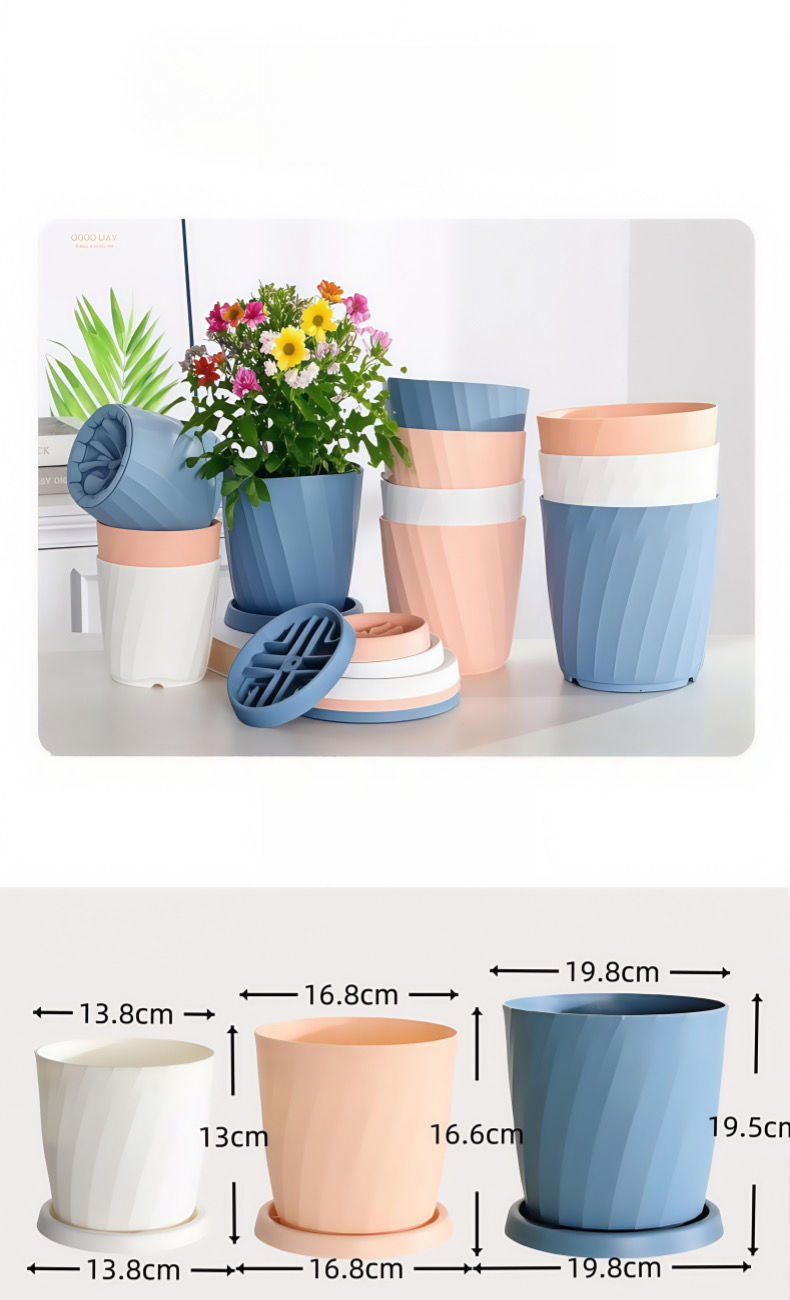 Pianta grassa verde in vaso piccolo, minimalista, addensata, in resina creativa, doppia, in vaso piccolo._voghion.com