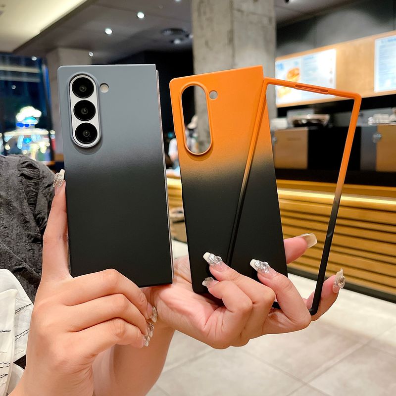 Samsung Galaxy Z Fold 4 5 6 Fashion Change Color jaoks õhuke puutetundlik telefoniümbrise kate_voghion.com