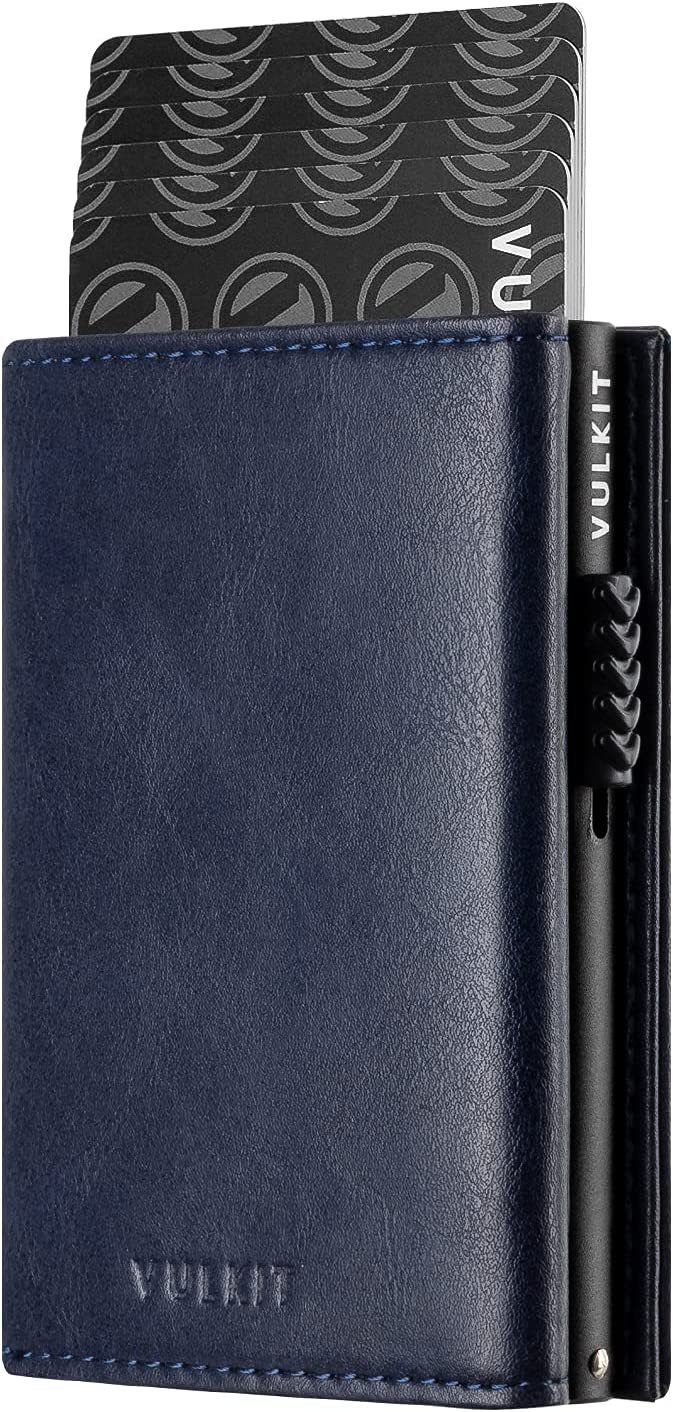 Bolsa de cartão de metal, escova anti-roubo RFID masculina, bolsa de cartão de liga de alumínio de metal, carteira_voghion.com