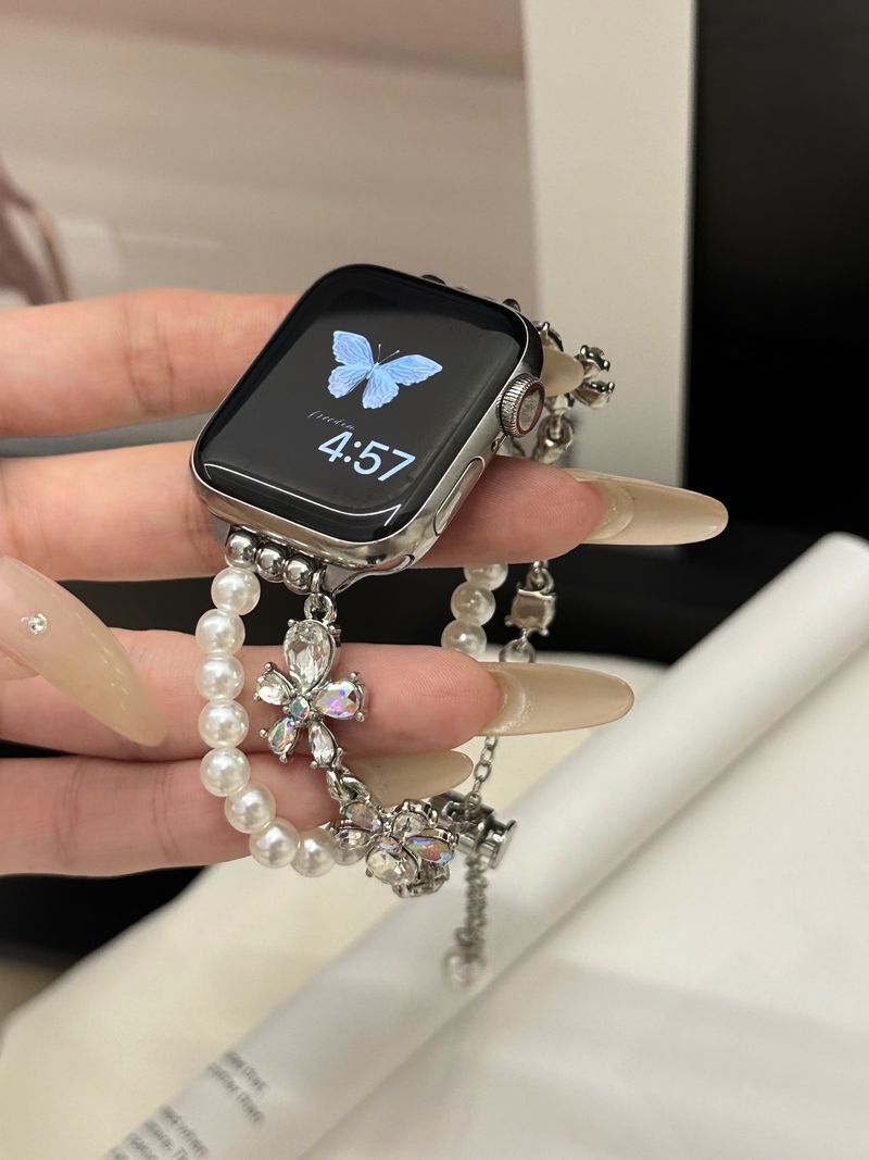Pasek do zegarka iWatch 42/44/45/49mm 38/40/41mm Metalowy modny pasek do zegarka z serii Ultra2 Se 9/8/7/6/5/4/3/2/1_voghion.com
