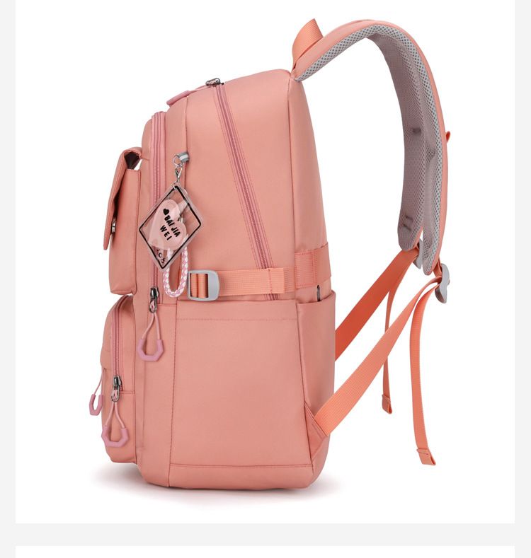 Schülerrucksack, Schultasche für Mädchen, Mittelschüler, Gymnasiasten, große Kapazität, Grundschule der dritten bis fünften oder sechsten Klasse_voghion.com