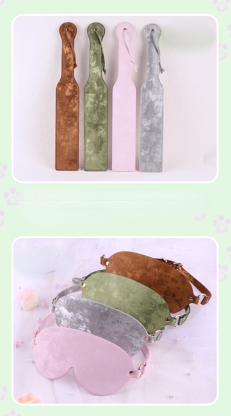 4 värvi BDSM komplekt, sidumine ja seks naistele, silmamask ja laksutav mõla ja kaelarihma komplekt, eksootilised mängud, täiskasvanute flirtimismänguasjad_voghion.com