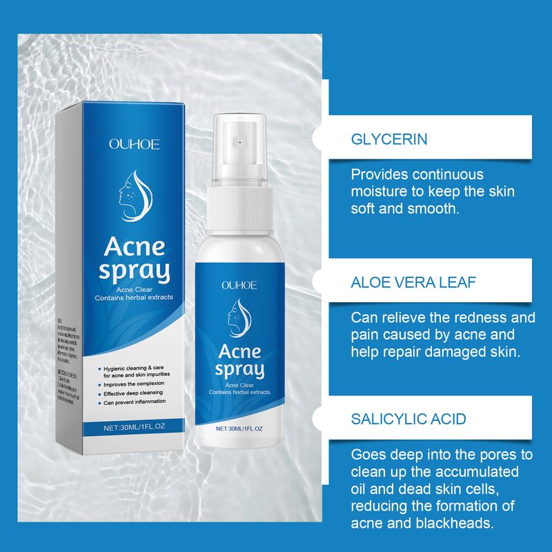 OUHOE Herbal Relief Spray For Facial Discomfort Herbal Essence Gently Moisturizes And Soothes Skin_voghion.com