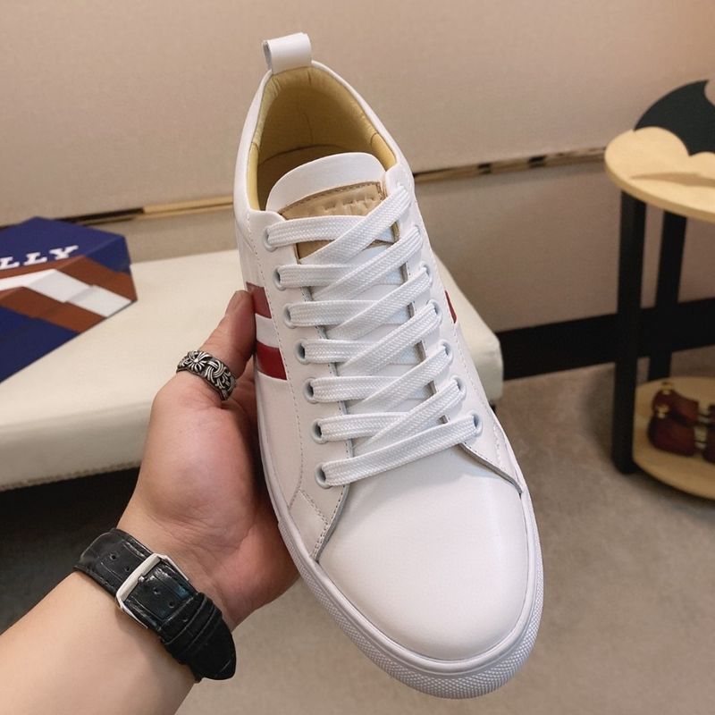 B Family Women's Board High End Äkta Läder Casual Små Vita Skor Varor_voghion.com