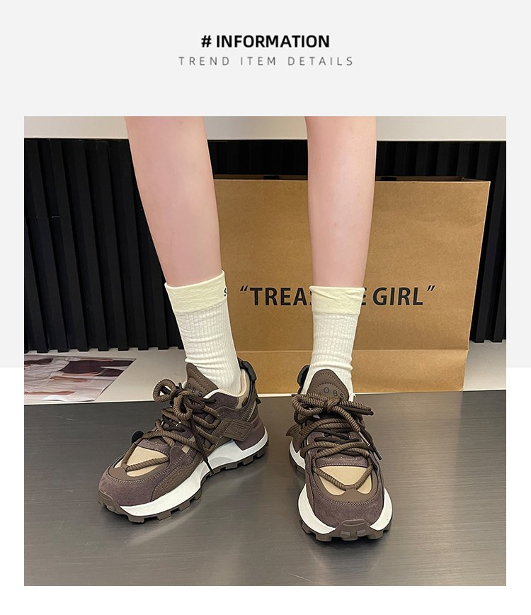 Forrest Gump Schuhe für Damen 2024 neue Herbst-Damenschuhe vielseitige, fußzeigende trendige Street-Casual-Sportschuhe für Damen_voghion.com