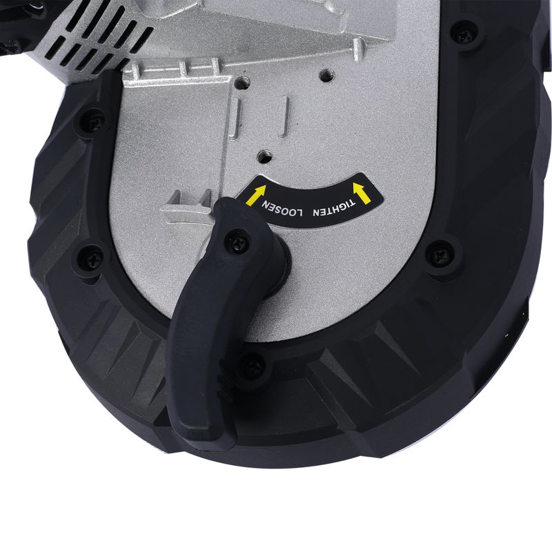 High-Performance Portable Band Saw With Removable Steel Base, 45°-90° Cutting, 10A 1100W Motor, 5-inch Depth Cut,_voghion.com