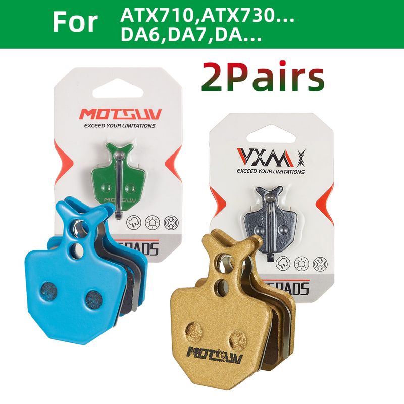 2 pares de pastilhas de freio a disco para bicicleta DA7/DA6/ATX710 FORMULA ORO K18 K24 Mountain E-BIKE Acessórios para bicicleta_voghion.com