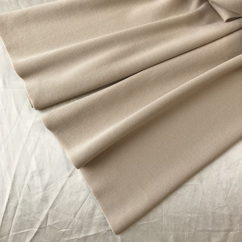Kadın moda yuvarlak boyun örme hırka üst geniş bacak pantolon iki parçalı set_voghion.com