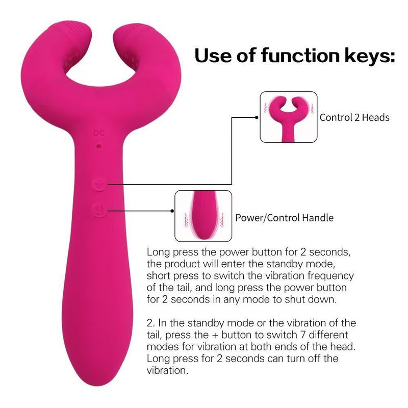 Eros Lab Vibratorklemme für weibliche Masturbation, Klitorisstimulator, Dildo, Nippelmassagegerät, Sexspielzeug für Erwachsene_voghion.com