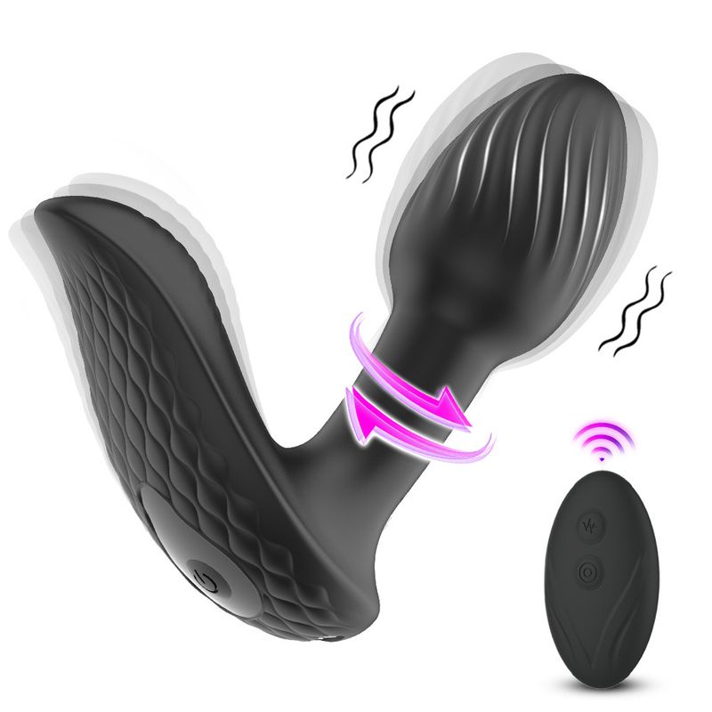 Herz Anal Plug Drahtlose Fernbedienung 9 Frequenz Vibration Schwingen Männlichen Und Weiblichen Zurück Gericht Massage Masturbation_voghion.com