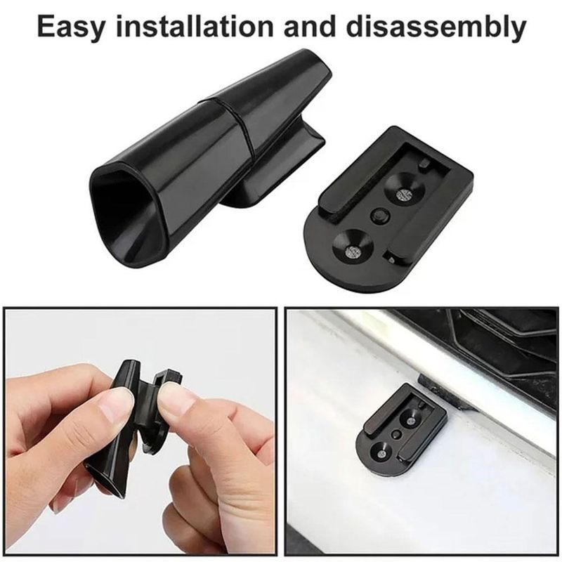 ABS Ultrassônico Animal Alarme Anticolisão Repelente Para Condução Segura Apitos Equipamento de Alerta Carro Vento Veado Condução L0A3_voghion.com