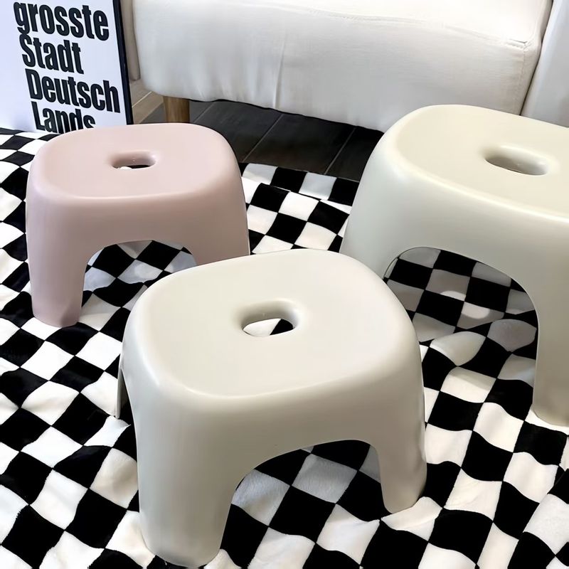 Verdickter Hocker für den Heimgebrauch, Couchtisch für das Wohnzimmer, kleiner, robuster Hocker für Erwachsene, Schuhwechselstuhl für das Badezimmer_voghion.com