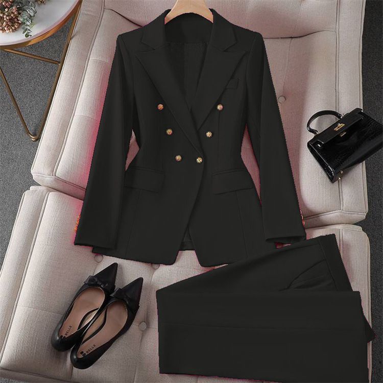 Women's Clothing Spring Red Suit Jacket Women's New Professional Temperament Commuter Small Fashion Suit Set_voghion.com