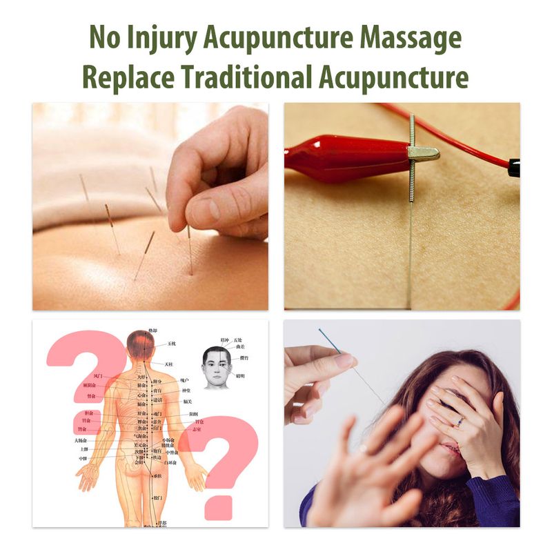 Centre d'acupuncture électronique Détecteur de points ZEHN avec affichage numérique Thérapie laser Massage intensif Point d'acupuncture Stimulateur musculaire Appareil_voghion.com