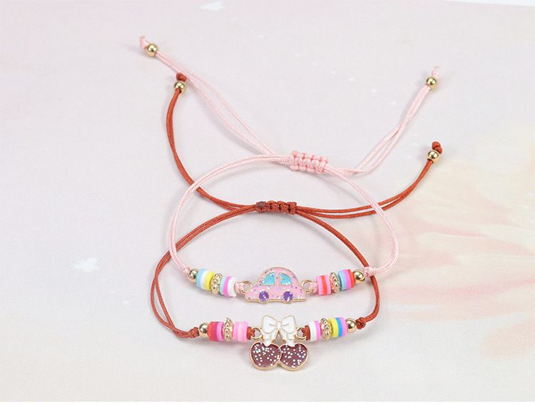 New Dinosaur Unicorn Children's Bracelet Pineapple Rainbow Cartoon Animal Hand Rope_voghion.com