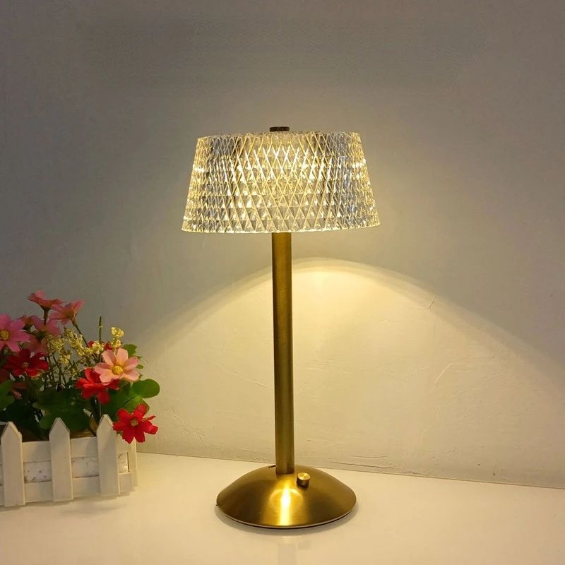 Lampada da tavolo a LED senza fili, ricaricabile tramite USB, luce notturna, dimmerabile al tocco, lampada da scrivania, decorazione per caffè/bar/hotel/camera da letto, luce d'atmosfera_voghion.com