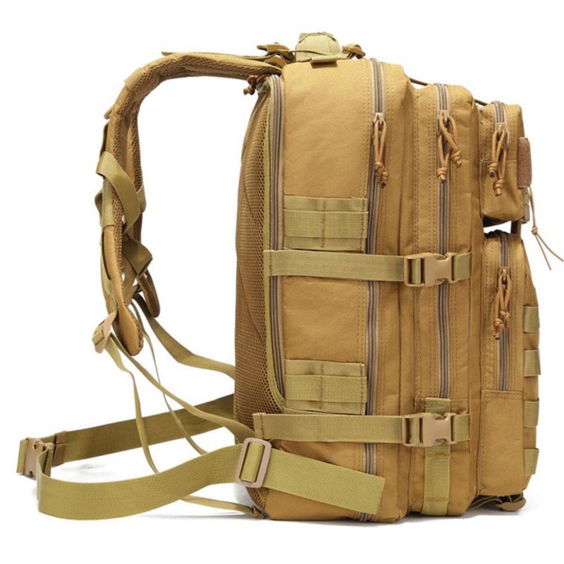 Tactical Military Outdoor Mountaineering Hiking Camping Multi functional Large Capacity Backpack New Product_voghion.com