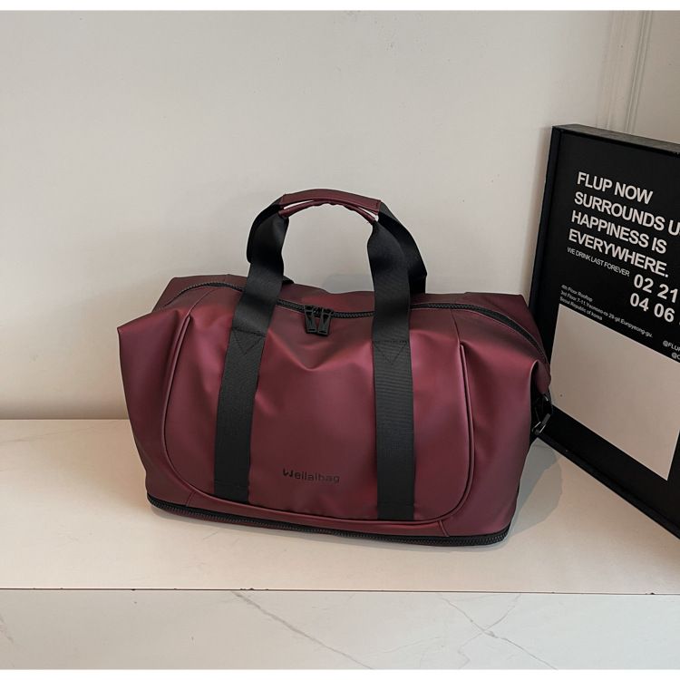 Draagbare reistas voor natte en droge spullen voor vrouwen, grote capaciteit outdoor vrijetijdsbagage, uitbreidbare lichtgewicht yoga-fitnesstas_voghion.com